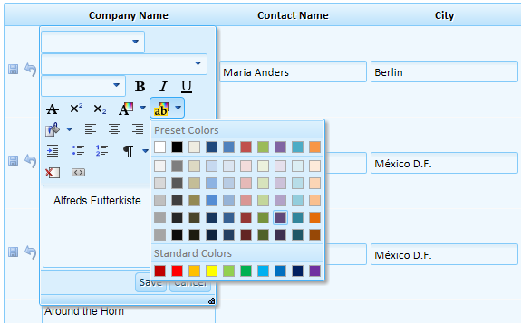 An Open HTML editor